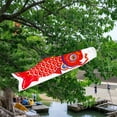 thumbnail image 3 of Dianhelloya Japanese Carp Windsocks - Vibrant Polyester Outdoor Wind Indicator for Garden, Party, and Home Decor (50cm), 3 of 8