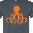 thumbnail image 4 of Inktastic Orange Octopus T-Shirt, 4 of 5