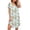 Blue Purple Flower, variant on Ekouaer Womens Nightgown Soft Sleepwear Pleated Sleepshirt Sleep Dress Short Sleeve Nightdress
