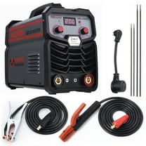 Amico ARC-200DC, 200 Amp Stick/Arc/Lift-TIG Combo Welder, 80% Duty Cycle 100-250V Wide Voltage, Use all electrodes: E6010 E6011 E6013 E7014 E7018 etc.