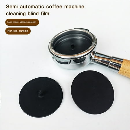

YFMALL Blind Filter Novel Compact Plastic Backflush Disk Filter Coffee Cleaning Gasket for Espresso Machines