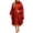 Red, variant on Ynynloco Women's Catholic Priest Chasuble Church Mass Vestment Robe Medieval Priest Tasseled Robe Costume