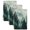 Green, Beige, Gray, variant on Black Forest Kitchen Towels Set of 2, Nature Foggy Mountain Pine Tree Absorbent Dish Towels for Kitchen, Microfiber Hand Towel, Quick Drying Tea Towel for Cleaning Decorative Dishcloths