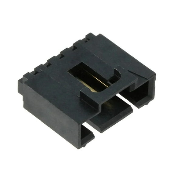 Pack of 24pcs 0705530004 Conn Header Shrouded 70553-0004 HDR 5 POS 2.54mm Solder RA Thru-Hole SL™ Tube