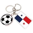 thumbnail image 1 of Yanonmyfd 2026 World Cup Soccer Keychain - 2026 World Cup Flag Keychain, Soccer Fan Gift & Souvenir (2PCS),Panama, 1 of 48