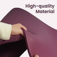 thumbnail image 3 of BalanceFrom Extra Thick 1/2" Yoga Mat - 71"x24" Non-Slip Exercise Mat with Carrying Strap, High Density Foam for Spine & Joint Support, Easy Clean & Portable for Hom，Travel，Gym, 3 of 7
