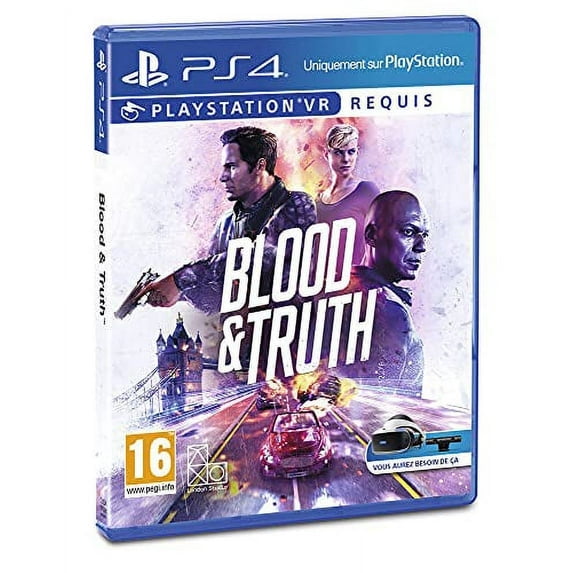Restored Sony PS4 Blood and Truth VR - PS4 (Refurbished)