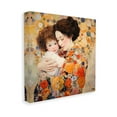thumbnail image 4 of Stupell Industries Floral Mother & Baby Abstract Painting Gallery Wrapped Canvas Art Print Wall Art, 17 x 17, 4 of 8