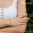 thumbnail image 5 of 555Jewelry 5mm Stainless Steel Box Chain Bracelet for Men & Women, Silver, 8.25 Inch, 5 of 13