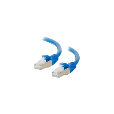C2G 00804 C2G 20FT CAT6 SNAGLESS SHIELDED (STP) NETWORK PATCH CABLE - BLUE