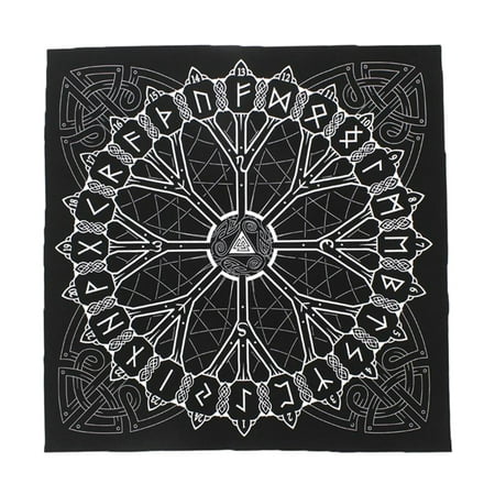 

Rune Casting Astrology Altar Card Cloth Tablecloth Tapestry