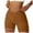Coffee, variant on felwors Girls Athletic Shorts Tummy Control V Cross Waist Short Leggings Dance Gymnastics Shorts (Green, S)