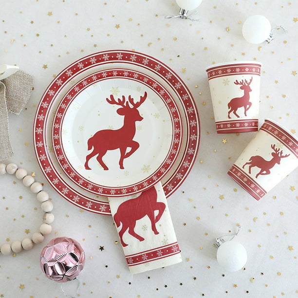 Vasos Enjuague navideños onlyliua 10 Minivasos Desechables para baño