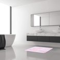 thumbnail image 3 of Pink Bath Mat, Marble Bathroom Rug, Abstract Bath Rug, Pink Marble Bathroom Rug, Bath Mats for Bathroom, 24''''X16'''', 3 of 6