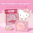 thumbnail image 4 of Lámpara de noche Kawaii Sanrio Moon Series Pom Pom Purin con altavoz Bluetooth 2 en 1, adornos para regalos, 4 of 5