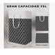 thumbnail image 3 of Cestos De Ropa Sucia Impermeable Y Plegable color negro, 3 of 5