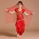 thumbnail image 2 of Disfraz de danza del vientre para niñas rojo Sunnimix  Traje de danza del vientre, 2 of 8