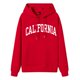 thumbnail image 1 of Gibobby Túnica de moda Sudadera con capucha con estampado de letras de casual para mujer Sudadera con cordón gráfico Sudadera de muy buen gusto （Rojo， XL), 1 of 3