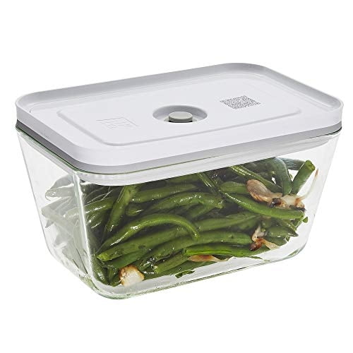 Contenedor de almacenamiento de alimentos de vidrio ZWILLING Fresh & Save Con sellador al vacío grande
