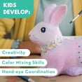thumbnail image 6 of MindWare Paint Your Own Crafts for Kids: Porcelain Easter Bunny Dish, Easter Gift For 8 Year Olds & Up, Includes 13 Paint Colors, 2 Paint Brushes & Painting Guidebook, 6 of 10