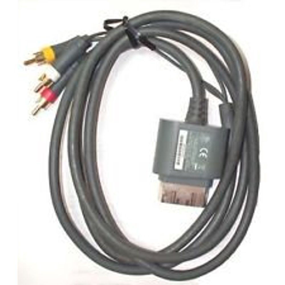 Xbox 360 Official Composite AV Cable X810973001 Genuine