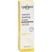 Natralia Anti Itch Soothing Cream - Oatmeal and Menthol - 3 oz