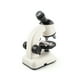 thumbnail image 1 of Microscopio giratorio para estudiantes, laboratorio escolar, tiempos de aumento 1200X, microscopios LED, lupa de plástico, herramienta científica, blanco Vogacara FN000793-02B, 1 of 7