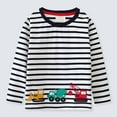 thumbnail image 2 of Ulanda Boys Garbage Sweatshirts Top Shirt Toddler Monster Truck Pullover Clothes Kids Christmas Outfits 2-12T (Black, 6-7 Years), 2 of 6