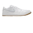 thumbnail image 1 of Jordan Air Jordan Men's 1 Low G Golf Shoes - Color: White/Platinum, 1 of 5