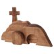 thumbnail image 1 of 1 Set of The Empty Tombs Easter Scene and Cross Easter Decorations Easter Resurrection Scene Ornament, 1 of 4