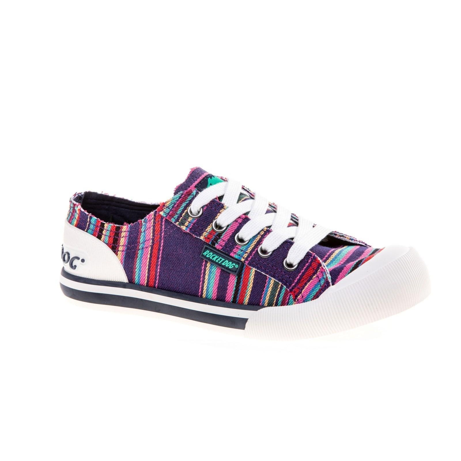 rocket dog jazzin ladies canvas trainers
