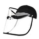 thumbnail image 1 of Sombreros protectores multifunción desmontables, cubierta facial anti-escupida, sombrero de cubo con cubierta para trabajo al aire libre Baoblaze Sombrero protector anti escupir, 1 of 8