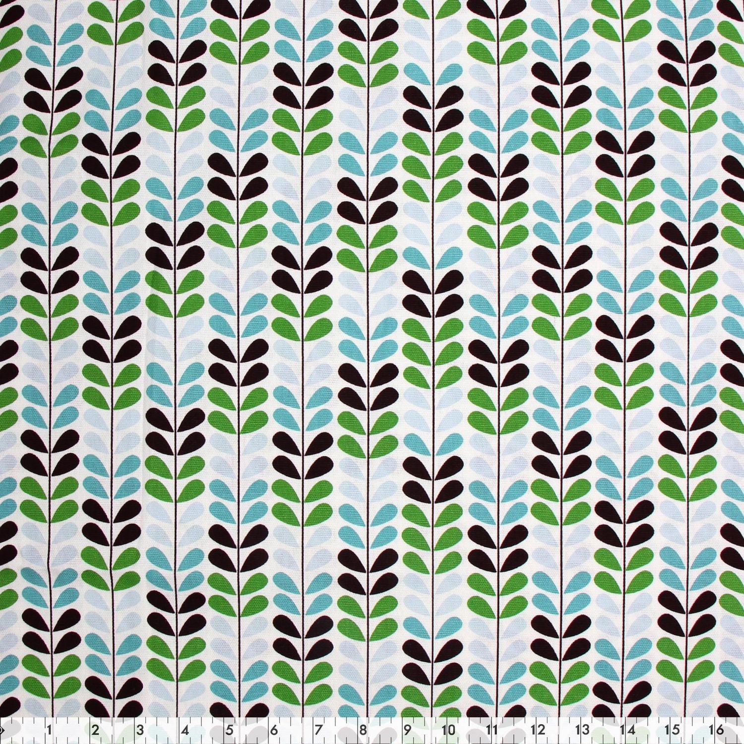 Fabric Creations Vertical Vine Canvas Pre-Cut Fabric - 42" x 72" / 1.1 m x 1.8 m