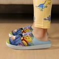 thumbnail image 6 of Kids Winnie The Pooh Slippers Anti-slip Fluffy Fuzzy House Slippers Warm Soft Plush Winter Fluffy House Shoes for Boys Girls, 6 of 7