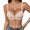 Beige, variant on Women Low Cut Underwire Push Up Bra Half Cup Comfort Lingerie Adjustable Thin Strap Deep V Gathering Support Bra Pink 80B