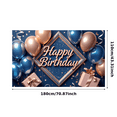 thumbnail image 3 of Decorative Design Happy Birthday Banner Party Decoration Balloon Decoration for Birthday Party Celebration Event Decoration, 3 of 7