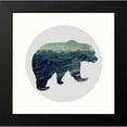 thumbnail image 2 of Taylor, Evangeline 20x20 Black Modern Framed Museum Art Print Titled - Spirit Bear, 2 of 5