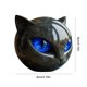 thumbnail image 5 of Halloween Cat Sculpture Resin Tabletop Statue For Home Decor () Black Blue, 5 of 9