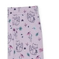 thumbnail image 3 of Garanimals Baby Girls Printed Fleece Joggers, Sizes 6M-24M, 3 of 4