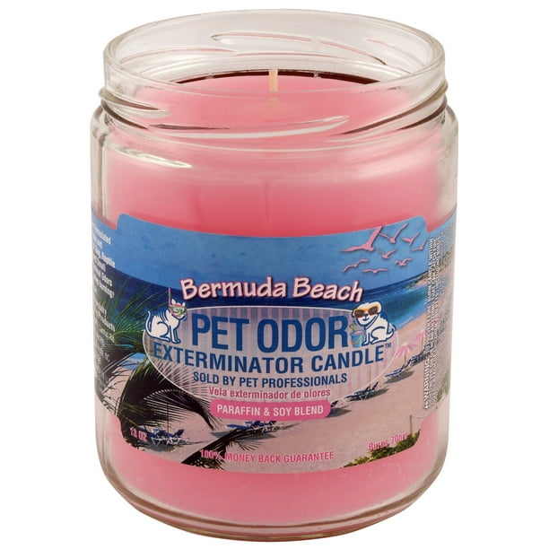 Bermuda Beach Pet Odor Exterminator Candle Walmart Com Walmart Com