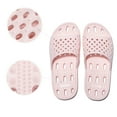 thumbnail image 2 of NeedBo Womens Mens Shower Shoes Non Slip Quick Drying House Sandal Slippers Indoor Home Bedroom Pool Spa Guest College Dorm, Pink, 12, 2 of 6