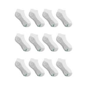 Hanes Boys Socks, 12 Pack No Show Cushion, Sizes S - L