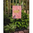 thumbnail image 2 of Carolines Treasures BB7980GF Horned Dorset Sheep Pink Check Garden Flag Size, 2 of 3