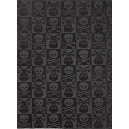 Garland Rug Skulls Area Rug Walmart Com