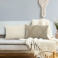 thumbnail image 3 of LR Home Refreshing Throw Pillow, 16" x 24" , Ivory, 3 of 9