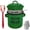 Green, variant on Large Enamel Food Storage Jars with Lids Airtight Pantry Organization Flour Rice Pasta Dry Food Kitchen Use