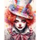 thumbnail image 5 of Pintura de diamante 5D DIY, kit de payaso con cuentas cuadradas completas, decoración del hogar, arte artesanal, 40x50cm, 5 of 9