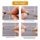 thumbnail image 4 of 12 Uds Herramientas de Bricolaje ArtíCulos de Hechos A Mano Herramientas Aguja de FijacióN de Sutura ArtíCulos de Costura con Aguja Fija 6-12Mm, 4 of 7