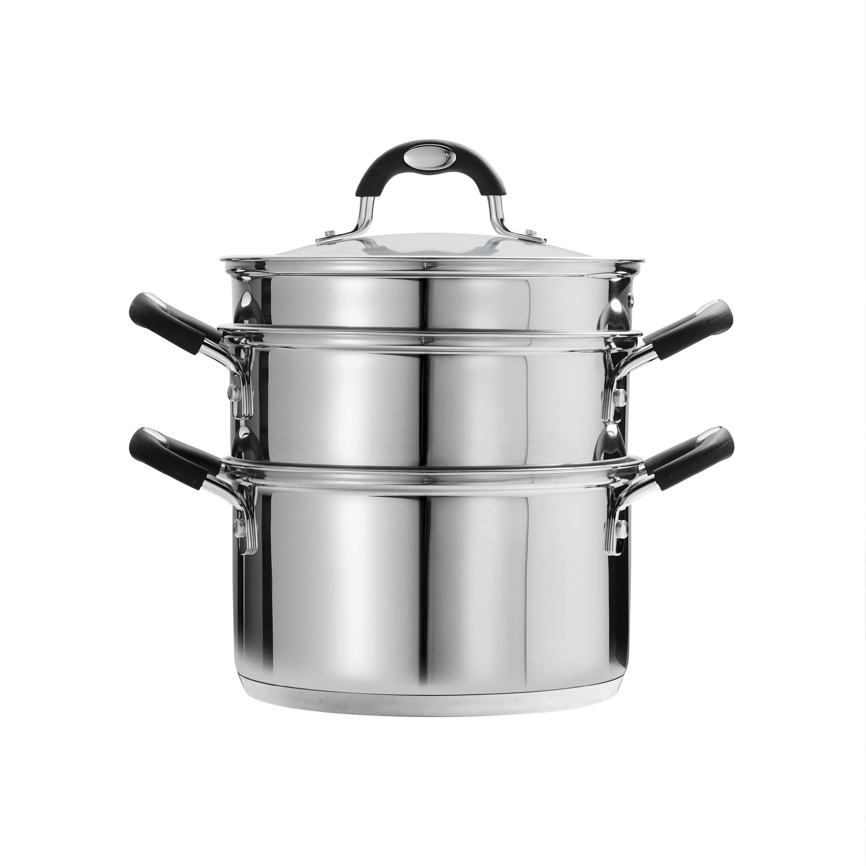 Tramontina Stainless Steel 3 Quart Steamer & Double-Boiler, 4 Piece - image 4 of 11
