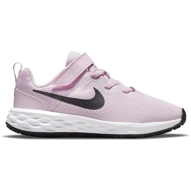 Tenis Nike Revolution 6 para Niñas 17 A 22. DD1095-608 rosa claro 17 Nike DD1095-608 REVOLUTION 6